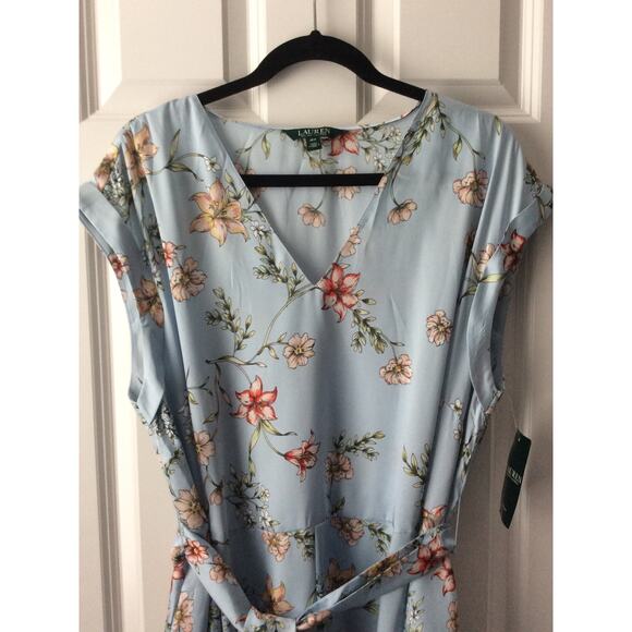 NWT Lauren By Ralph Lauren, Women’s Dress, Size 16W, Very Attractive $185 Msrp - Picture 3 of 10